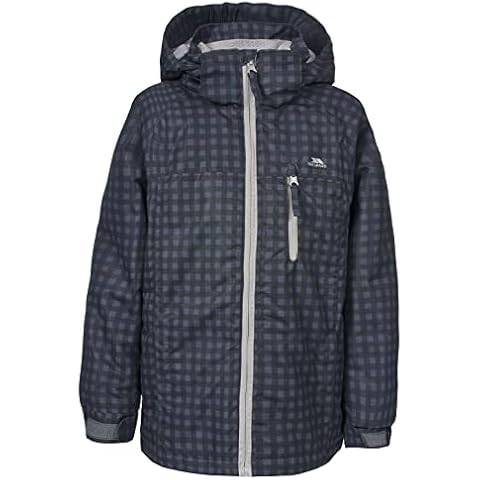 Trespass Jace Grey Padded Waterproof Jacket Cover