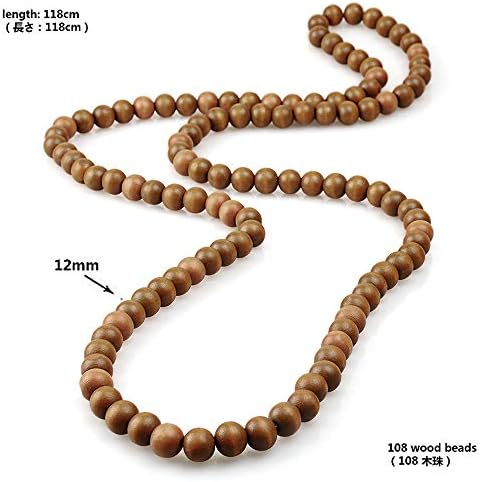 Amazon Co Jp メンズ ネックレス 数珠 男性用 念珠 軽 人気 ファッション アクセサリー ショット ロング セット ホーム キッチン