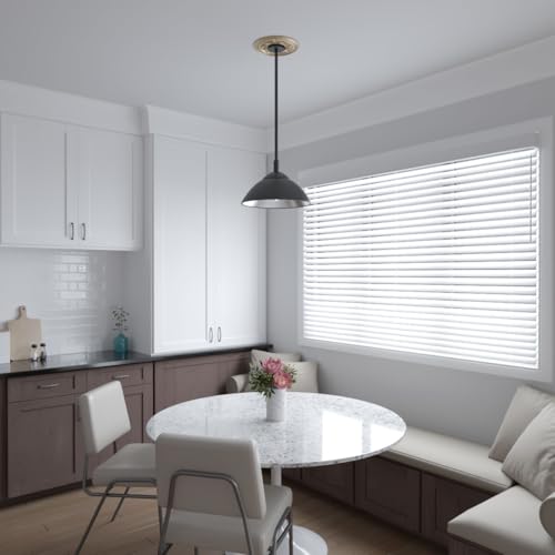 Image of Ekena Millwork 10 inchOD x 3 1 /2 inchID x 3 /4 inchP Baltimore Thermoformed PVC Ceiling Medallion (Fits Canopies up to 4 1 /4 inch), Universal Metallic Champagne Mist