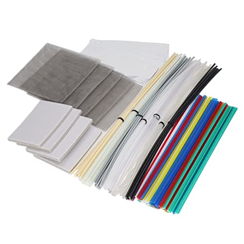 106pcs Plastic Welding Rod Wear Resistant Anti Aging ABS PP PU PE PA PC TPO Kayak Tape Sponge Plastic Pipe Welding Kit