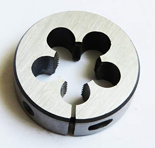 Luctool 10-24 UNC Die Round Adjustable Split Threading Die 13/16” OD Inch Thread HSS.Luctool Provides Premium Quality Hand Tools for Metal Threading.