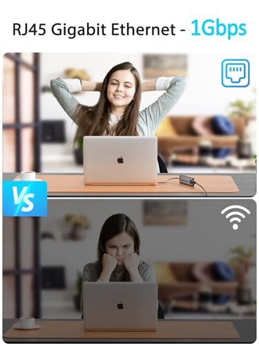 USB-C Hub für MacBook von Lemorele – Aluminium Docking Station 9 in 1