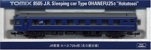 Amazon.co.jp: Nゲージ車両 オハネフ25-0北斗星 (増結用) 8505