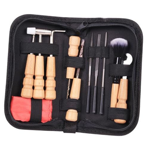 Guitar Tools Guitar Tool Kit For Repair And Maintenance Fret Polishing Bridge And Nut Measuring Wrench