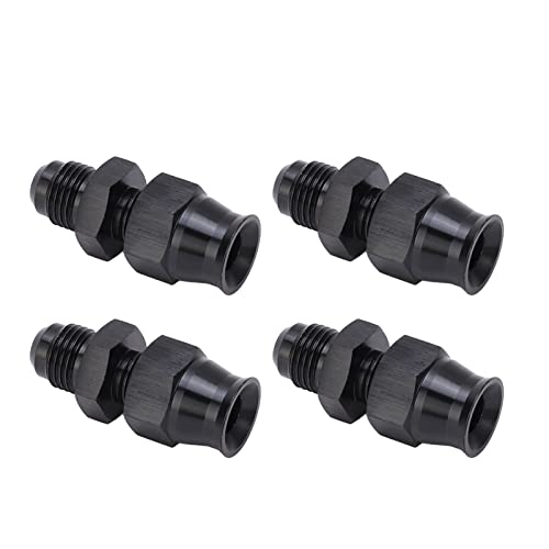 Acoplador AN6 macho de aluminio y latón de 5/16 pulgadas para gasóleo 6