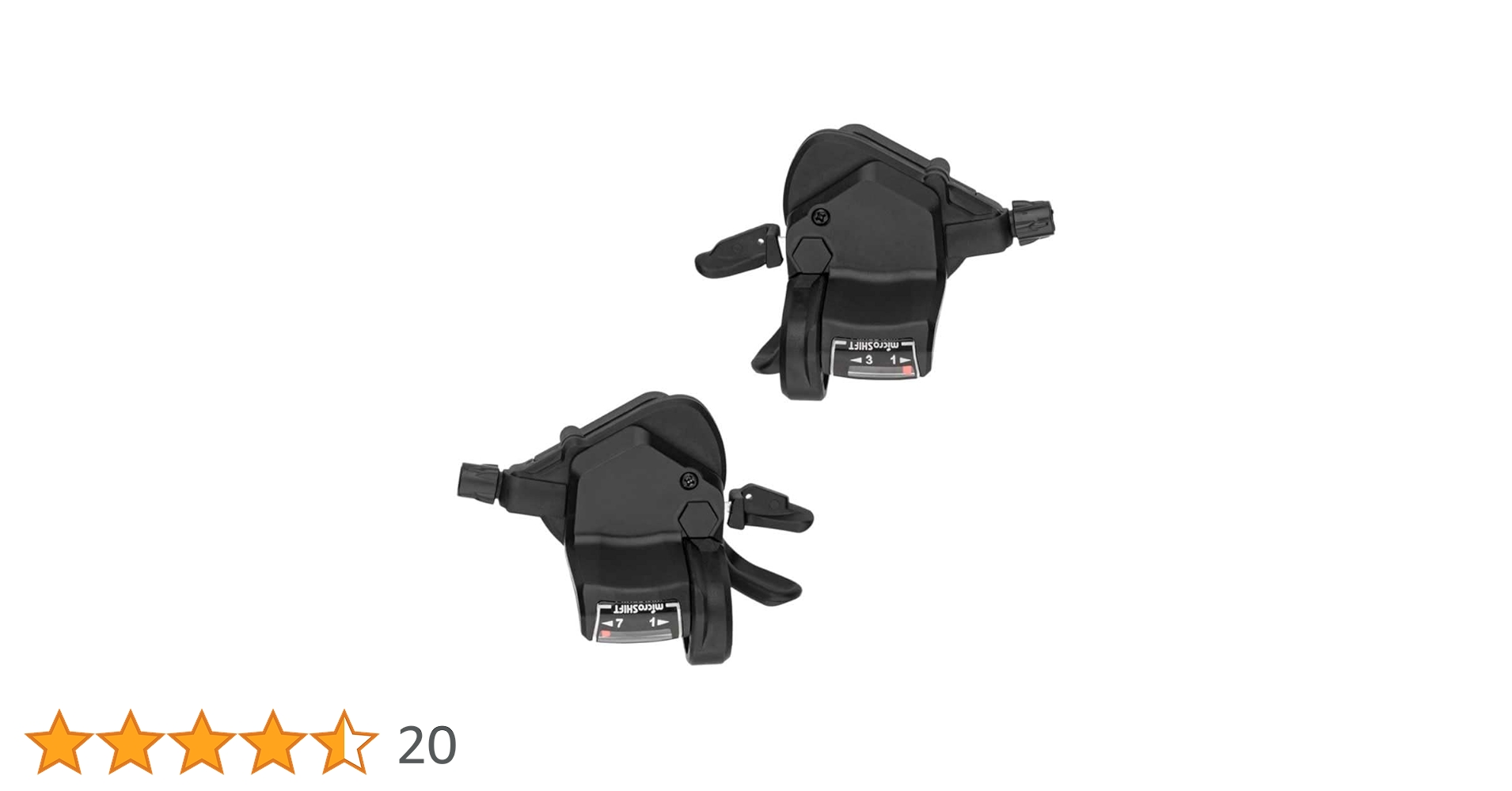 Amazon.co.jp: Microshift Mezzo 右サムタップシフター、7速、光学ギア Amazon.co.jp: Microshift Mezzo 右サムタップシフター、7速、光学ギア