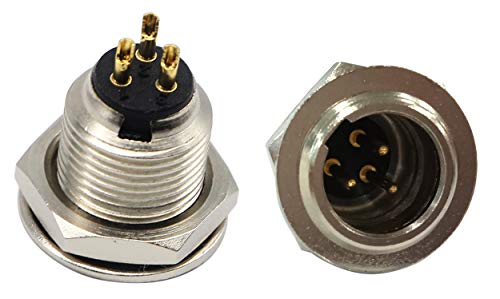 Adaptadores Mini XLR 3 Pin Macho 2 Unidades miniatura 6