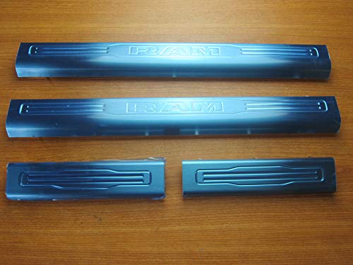 Mopar Ram Door Sill Guards For Crew & Mega-Cab 4 Door New Oem #TOP22