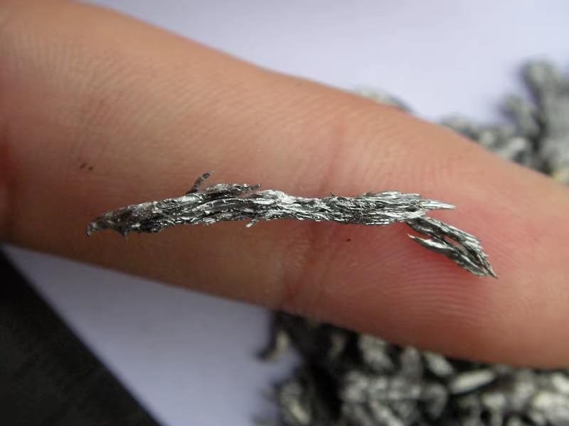 5 Grams Pure Distilled Thulium Rare Earth Metal Crystalline, 99.99% High Purity Distillation Tm Crystal Dendritics for Lab Experiments and Periodic Table Element Specimen Collection