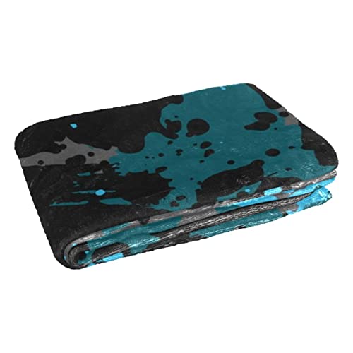 Couverture douce grunge 150x100 cm pour lit et canapé - 3