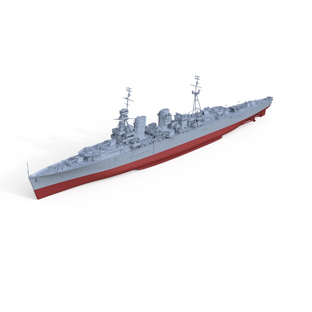 MRY-SFW SSC600561S 1/600 zestaw do budowy modelu wojskowego HMS Hawkins Cruiser 1942 pełny kadłub