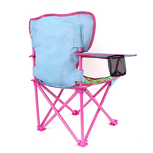 Joyin 2 Pcs Outdoor Butterfly Picnic Chair, Toddler Outdoor Camping Chair, Kids Lawn Folding Chair, Beach Chair, Lightweight, Foldable, With A Convenient Storage Bag, Gift For Little Girls #TOP5