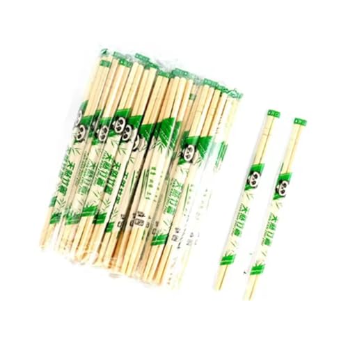 YIJIA | Palillos De Bambú 20cm | 300 Pares Envueltos Individualmente,natural biodegradable envasado individualmente,Adultos Y Niños,Juego de palillos sushi