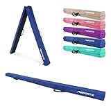 MSPORTS faltbarer Schwebebalken Premium 15 × 6 cm – 240 / 270 / 300 cm...