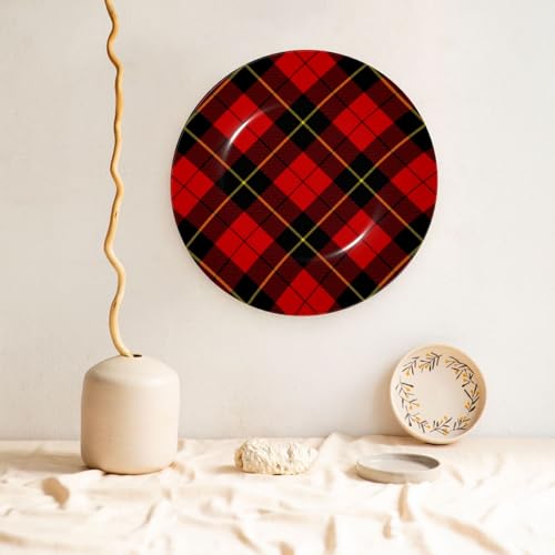 Plato decorativo Dyale 10 pulgadas Tartan miniatura 5