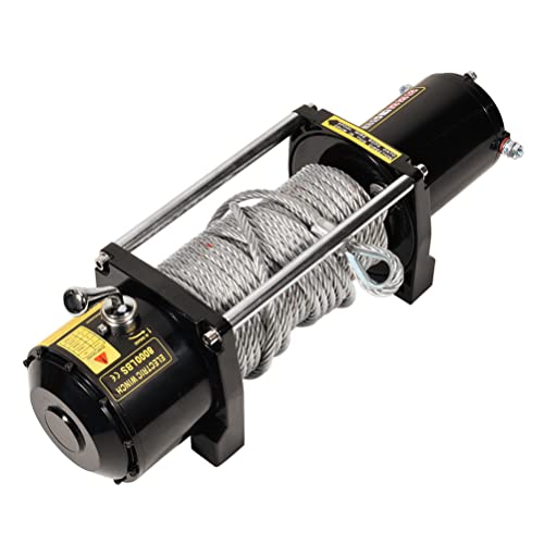 SCITOO Winch Eléctrico 12V 24V 8000 lbs con Control Remoto miniatura 2