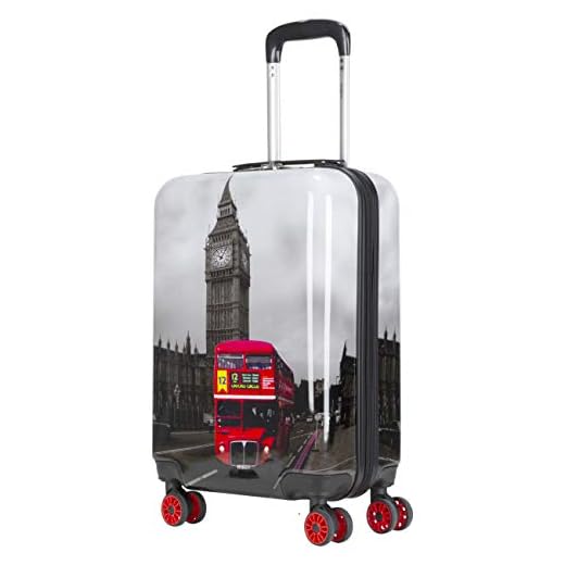 Flight Knight Maletas De Viaje Grandes 4 Ruedas 3 Tamanos Maleta Ligera Compatible con Vueiling, Iberia, RyanAir, Easyjet, Air Nostrum, Air Europa Entre Muchas Otras! Maleta De Mano 55x35x20 cm