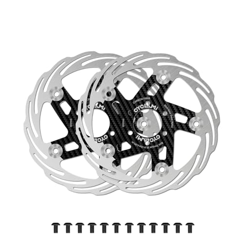Rotor de vélo flottant 160 mm disque de frein central lock contre la surchauffe