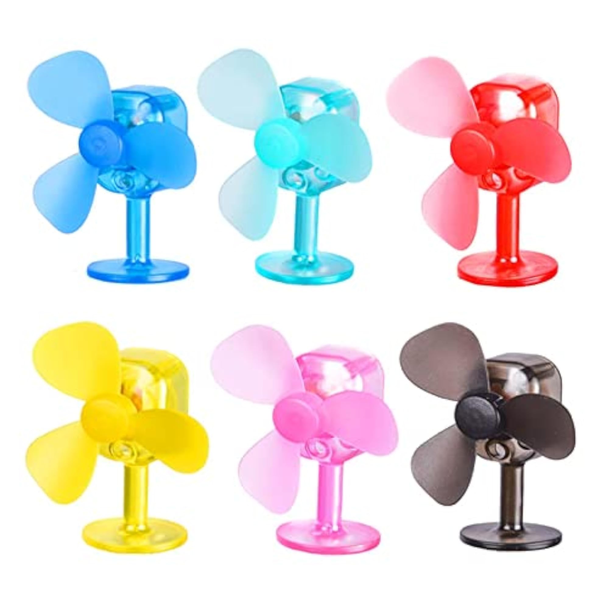Wind Powered Luminous Small Fan for Motocross Styling