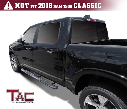 Estribos laterales texturizados TAC para RAM 1500 2019-2026 miniatura 3