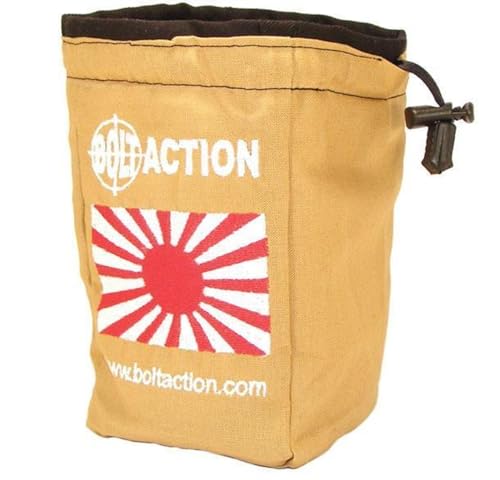 Sac à dés de l'armée japonaise Bolt Action Warlord Games pour figurines