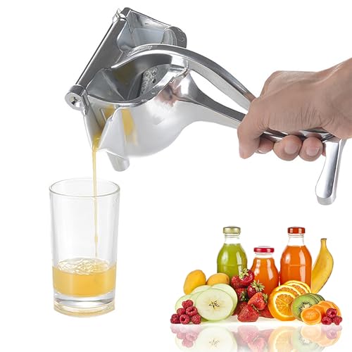 NomadSphere Large Lemon Squeezer, Aluminium Alloy Manual Fruit Citrus Juicer,