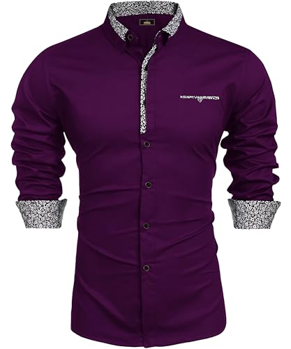 Image of Mens Shirt | Black Cotton Blend Casual | Regular Fit | Full Sleeve | Printed Spread Collar | Solid Plain Style | Summer Office Wear | Stylish Shirt for Men