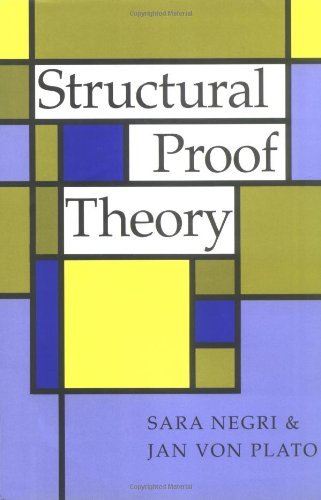 Structural Proof Theory