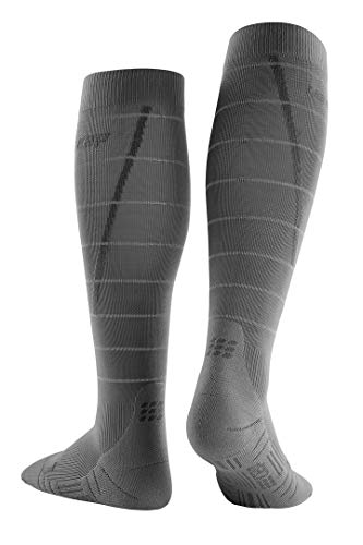 Image of WOMEN'S REFLECTIVE TALL COMPRESSION SOCKS