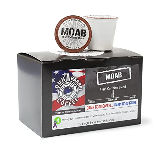 Gun Barrel Coffee MOAB Medium Roast K-Cups (12)