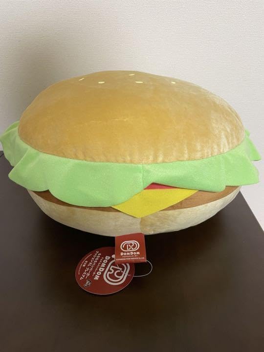 ドムドムハンバーガー　　もちもちハンバーガークッションXL Amazon.co.jp: DOMDOMハンバーガー もちもちハンバーガー