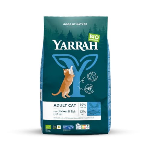 Yarrah Bio Katze Trockenfutter Huhn & Fisch (MSC) 1 x 2400 g