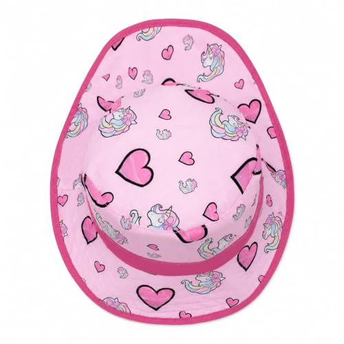Image of VRITRAZ Sun Protection UPF50+ Bucket Hat Toddler Summer Beach Play Hats with Neck Flap for Girl, Boy, Kids Summer Hat, Bucket Hat for Kids Ages 3-10 Years