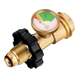 Snowchecking Tankadapter-Konvertierungsset mit Manometer