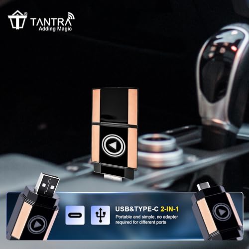 Image of Tantra Wireless CarPlay & Android Auto Converter | Smart Dongle with Wi-Fi & Google Play Access