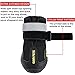 QUMY Dog Shoes for Large Dogs, Medium Dog Boots & Paw Protectors for Winter Snowy Day, Summer Hot Pavement, Water-Resistant in Rainy Weather, Outdoor Walking, Indoor Hardfloors Skid-Resistant Sole