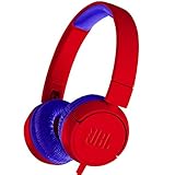 Fone de ouvido on ear Infantil ,Vermelho JBLJR300RED
