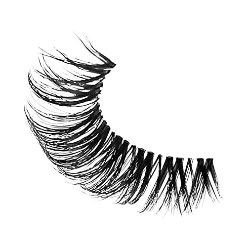 Kiss My Lash But Bolder 3D Volume False Eyelashes - Big Personality, Black, Comfortable, Voluminous, Natural-Looking, Faux Mink, Vegan, Fuller, 3D Lashes, Superfine, Knotless, Fluffy & Soft | 1 Pair #TOP6