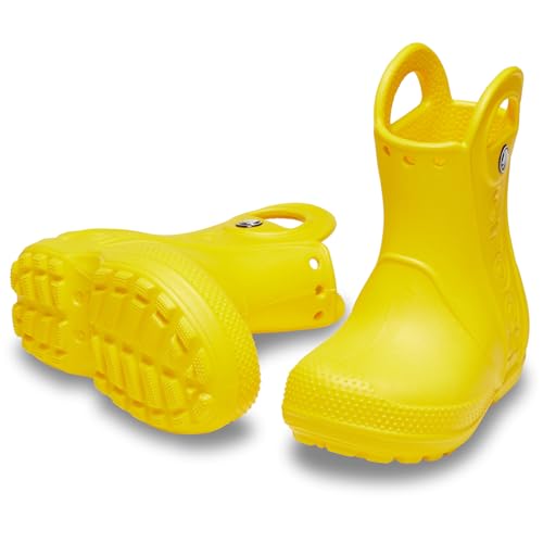Crocs Handle It Rain Stiefel, Gelb, Kleinkind, EU 22-23 – Ansicht 7