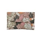 Verdusa Women's Floral Embroidery Sequin Evening Clutch Bags Party Purses