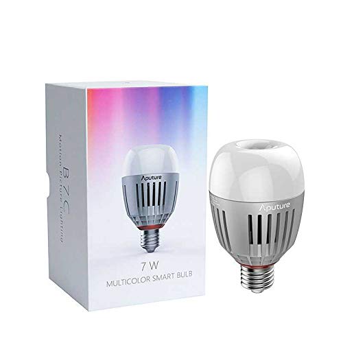 Aputure B7C LEDビデオライト 3個セット Aputure Accent B7C 7W RGBWW Lâmpada de LED inteligente 2000K