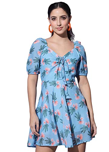 Image of SHOPPING QUEEN Women's Viscose Skater Dress