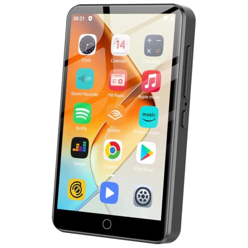 Image of 80GB MP3 Player with Bluetooth and WiFi, Spotify Music Player, Hi-Res Lossless Audio MP4 Player, 4.02Inch HD Touchscreen, Supports Spotify, Amazon Music, Audible