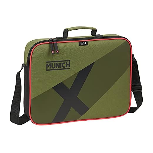 Safta Cartera Extraescolares de Munich Dynamo, 380x60x280 mm, Verde