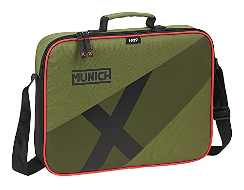 Safta Cartera Extraescolares de Munich Dynamo, 380x60x280 mm, Verde