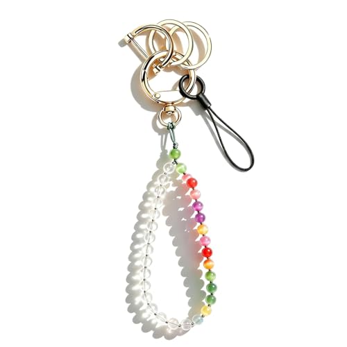 Porte-clés pour sac à main femme perles colorées pour ne plus perdre ses clés