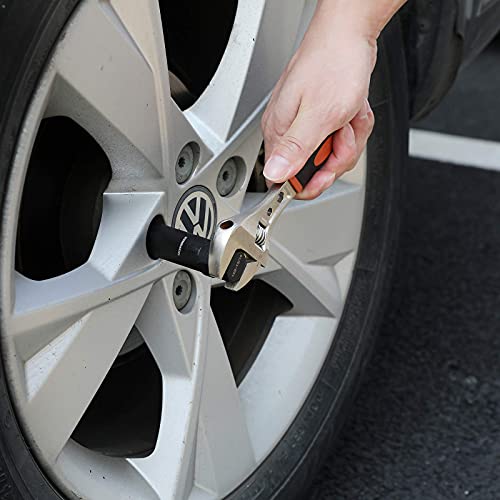 Mixpower 16-Piece Locking Lug Nut Master Key Set Of Spline Star And Hex Style Keys, Wheel Lock Removal Kit, Thin-Walled And Long Lug Keys To Prevent Damage To Wheels Double-Hex Heads #TOP7