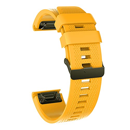 EZZON bracelet montre silicone 26mm de haute finition Garmin Fenix 6X
