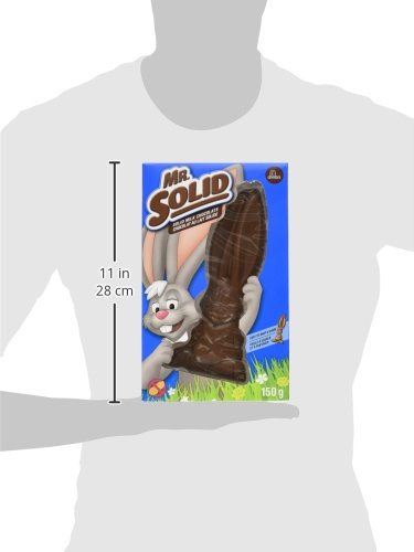 Allan Mr. Solid Chocolate Easter Bunny, 150 Gram : Amazon.ca