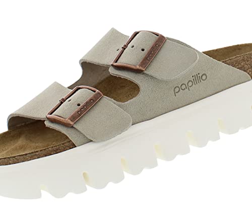 Image of BIRKENSTOCK Arizona Platform Women | Taupe (1018135) (7, Taupe), Taupe, 7 Women /5 Men